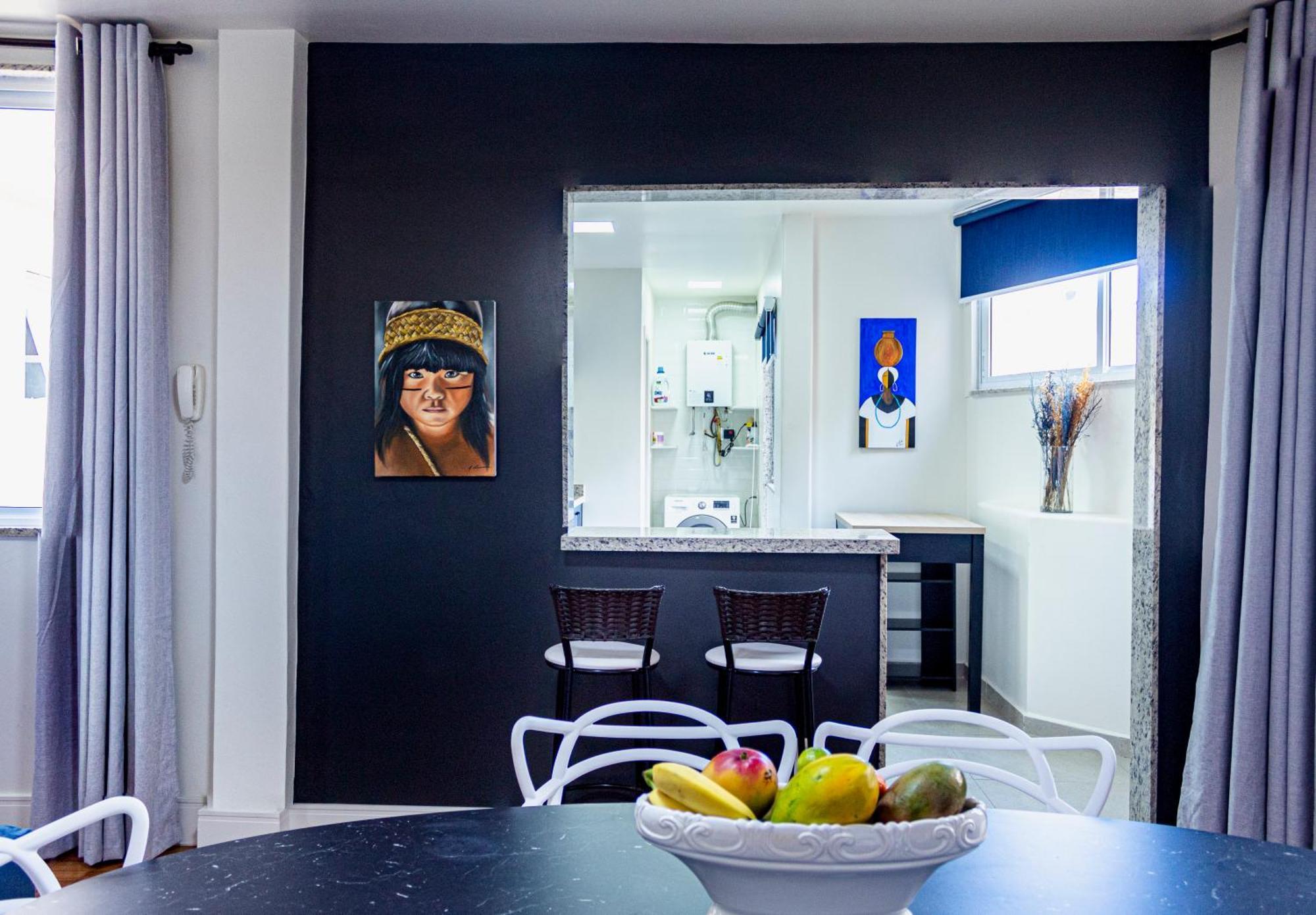 Apartemen Copacabana Todo Reformado, 3 Quartos, 2 Banheiros, Varanda, 6 Camas, No Posto 6, Proximo Arpoador E Ipanema Pauloangerami Rp144 *