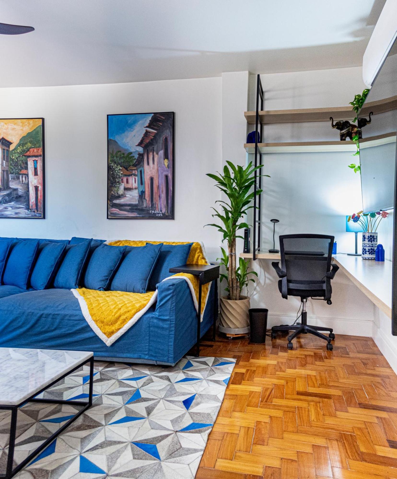 Apartemen Copacabana Todo Reformado, 3 Quartos, 2 Banheiros, Varanda, 6 Camas, No Posto 6, Proximo Arpoador E Ipanema Pauloangerami Rp144