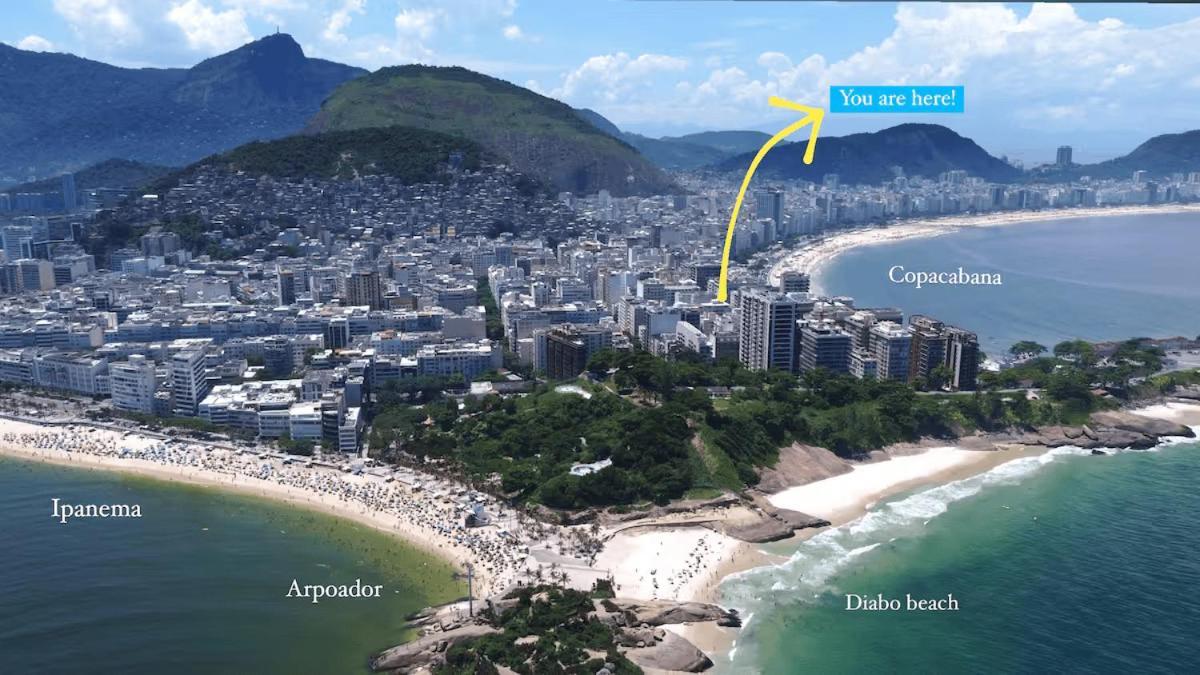 Apartemen Copacabana Todo Reformado, 3 Quartos, 2 Banheiros, Varanda, 6 Camas, No Posto 6, Proximo Arpoador E Ipanema Pauloangerami Rp144
